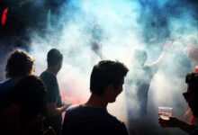 flare, smoke, gas