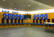 Chelsea FC home changing room