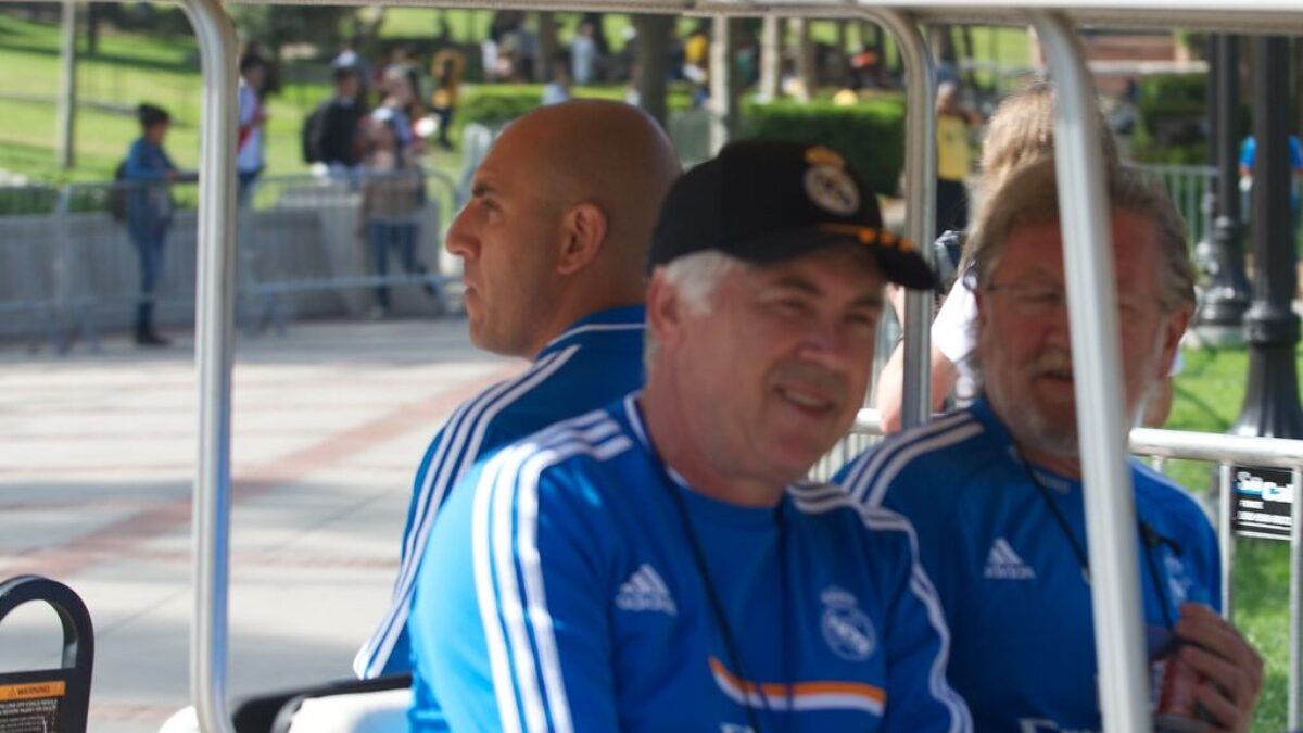 Real Madrid at UCLA 2013 Carlo Ancelotti Head Coach