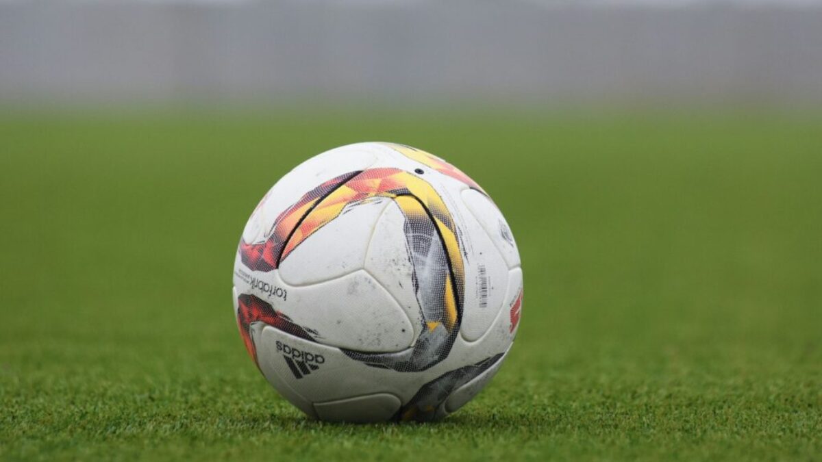 white and gray Adidas soccerball on lawn grass