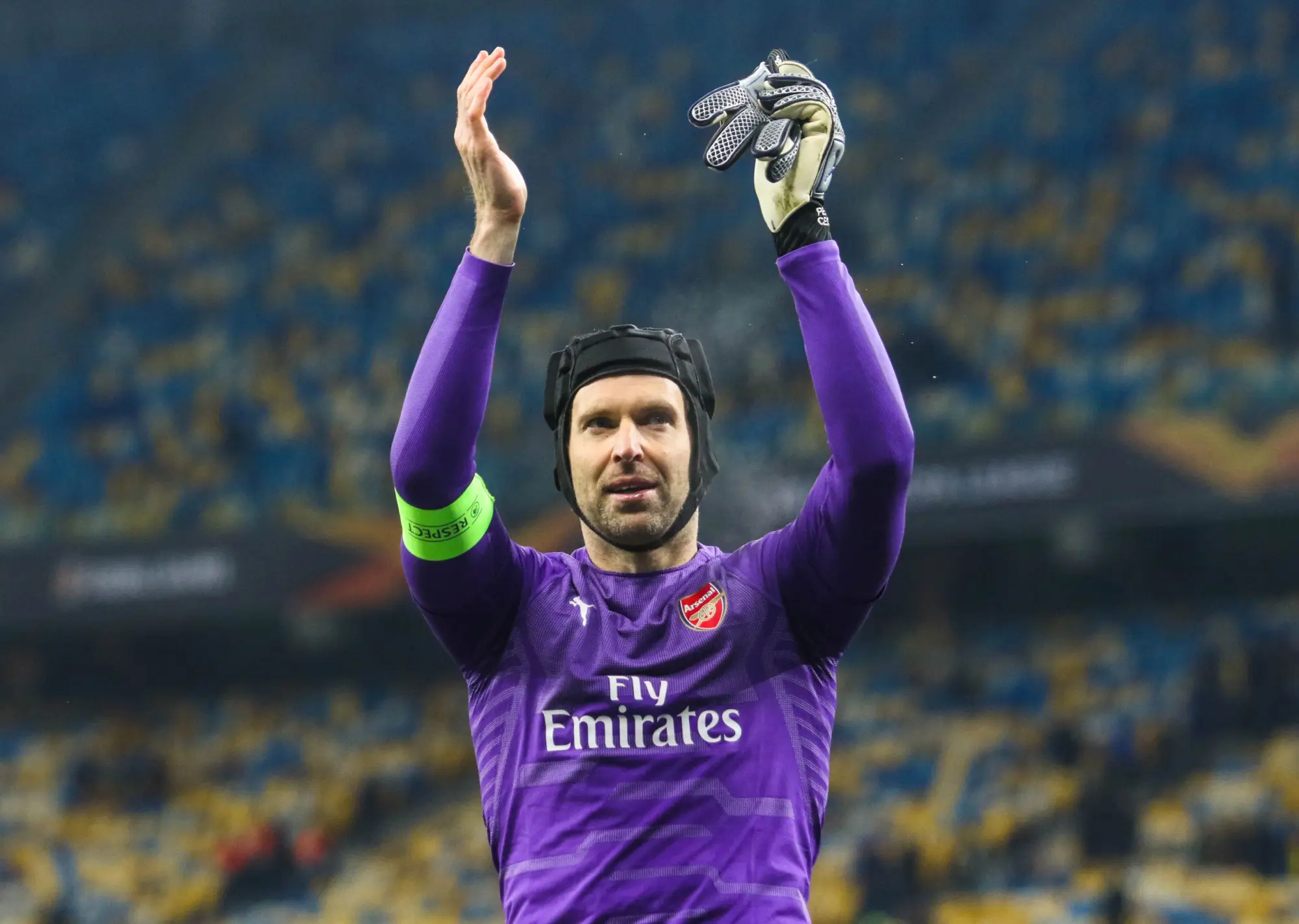 Petr Čech děkuje fanouškům