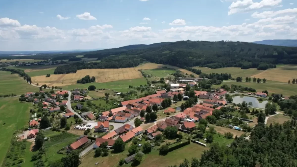 Holašovice v Jihočeském kraji.