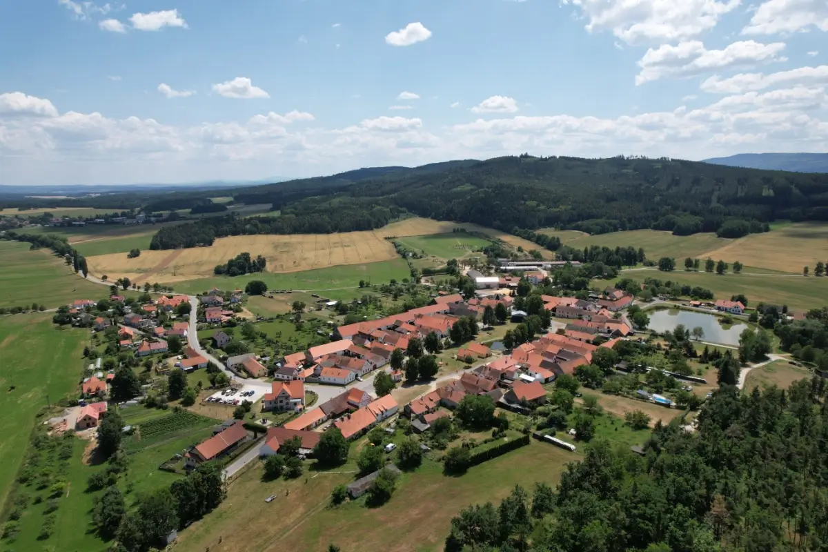 Holašovice v Jihočeském kraji.