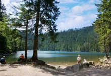 Čertovo jezero Šumava