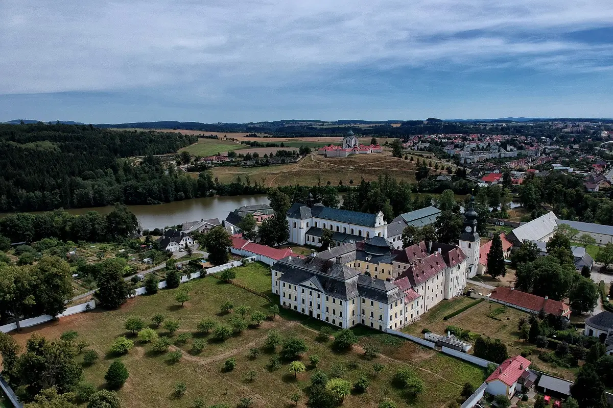 Žďár nad Sázavou z dronu
