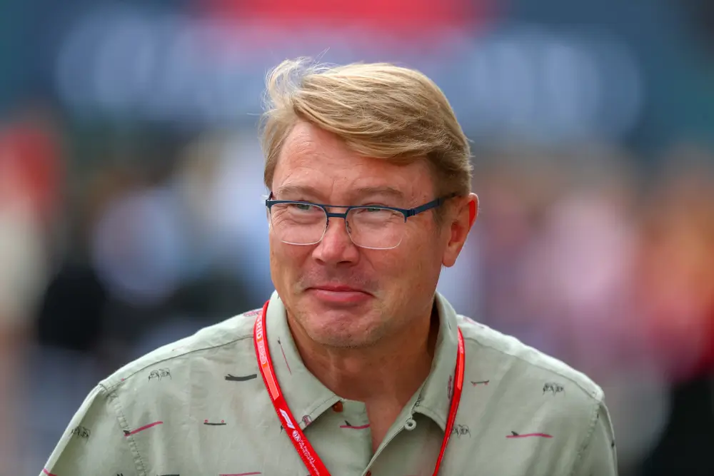 Fin Mika Häkinen, který je bývalým jezdcem Formule 1.