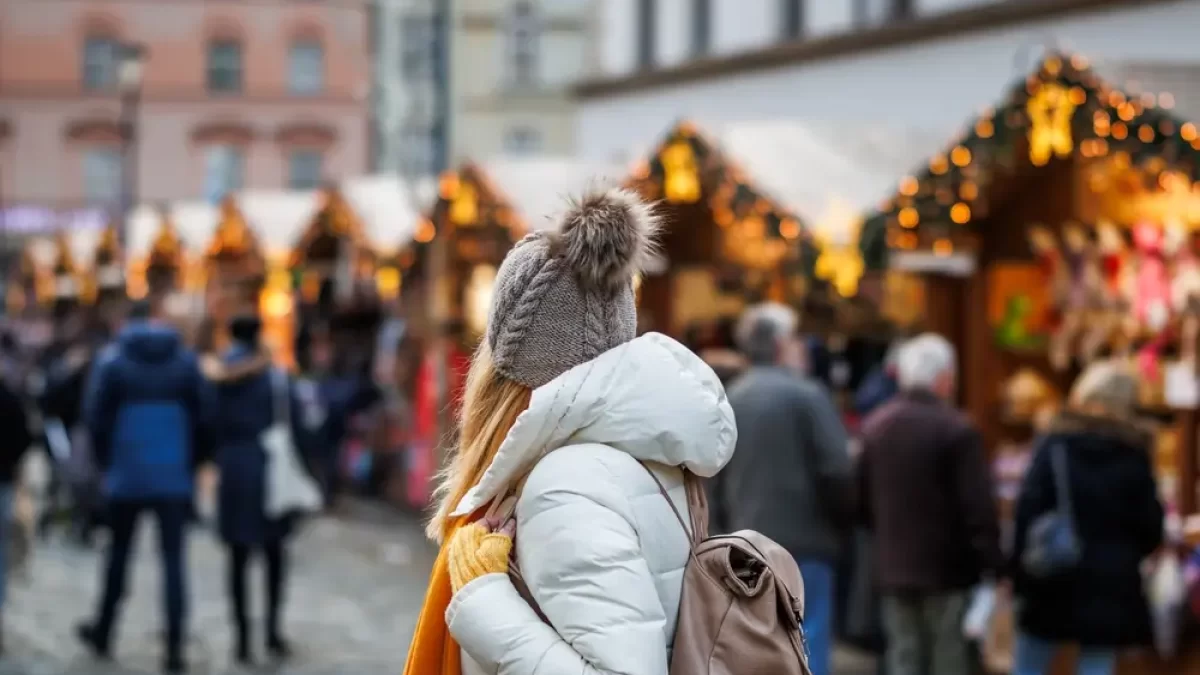 Atmosféra vánočních trhů