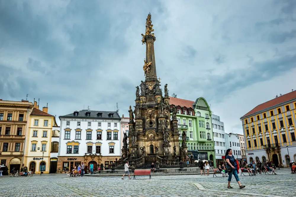 shutterstock_2523992421 - SportDeník Sloup Nejsvětější Trojice v Olomouci.