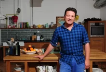 Jamie Oliver v kuchyni