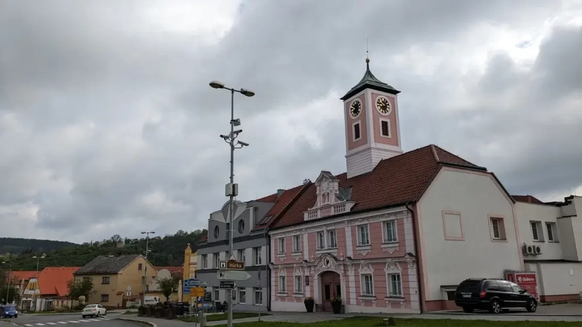 Centrum Starého Plzence.