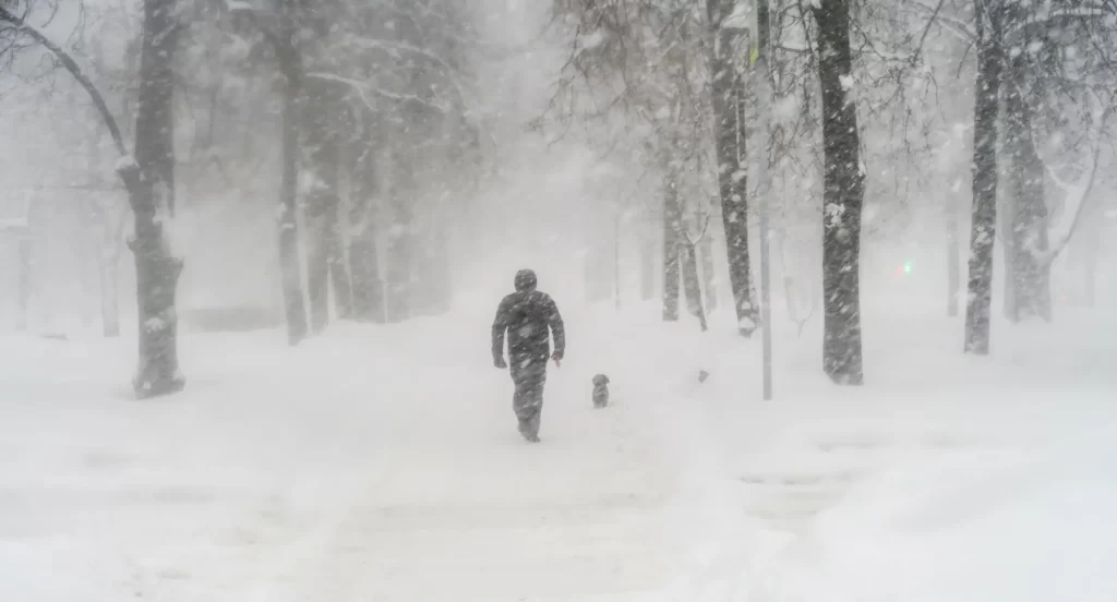 Arktická bouře - SportDeník Meteorologové varují.