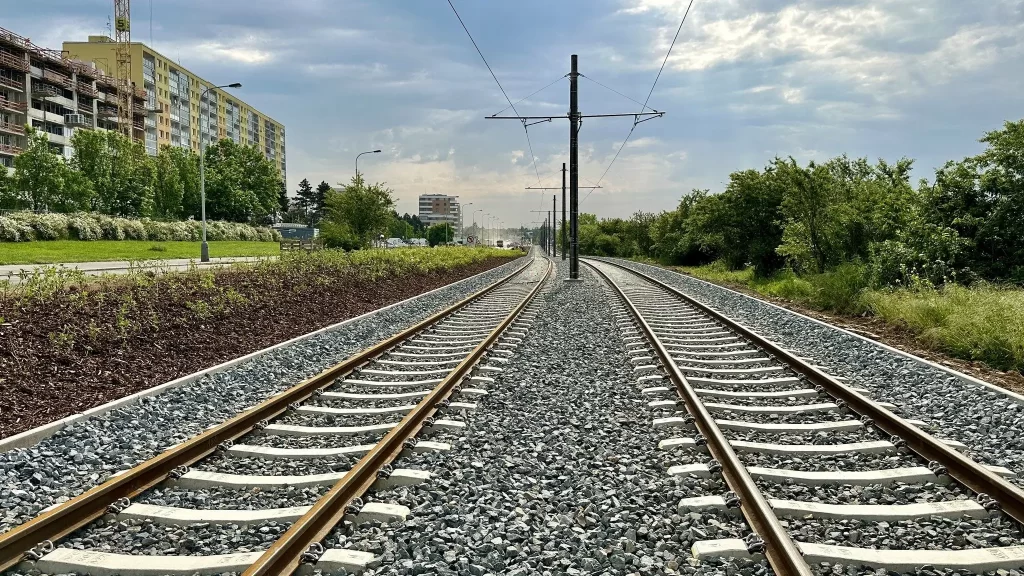 tramvaje v Modřanech