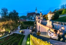 zahrada baroko Praha