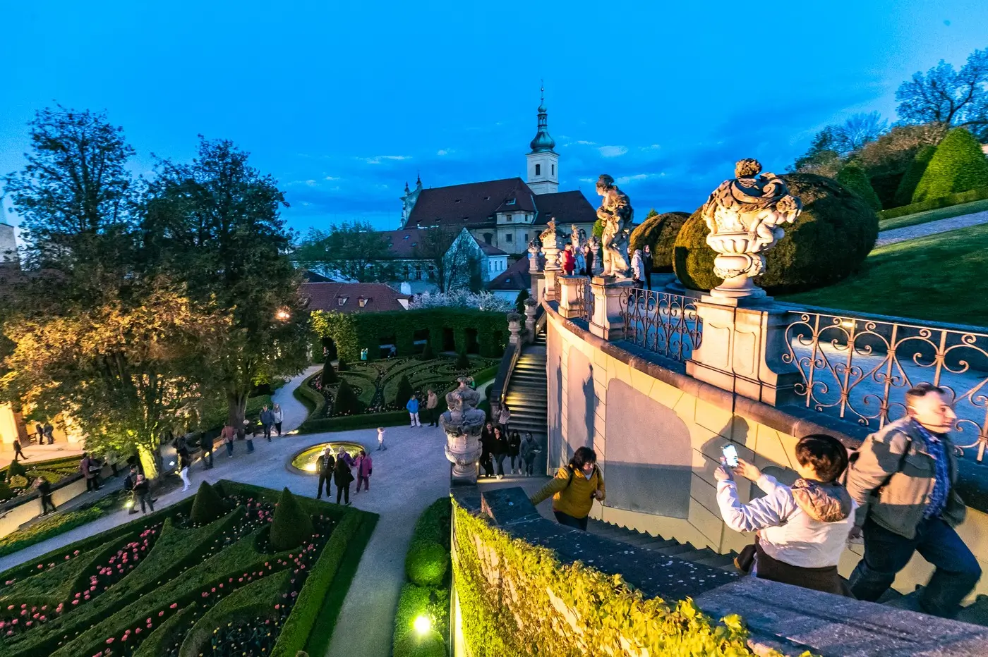 zahrada baroko Praha