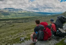 turisté v horách