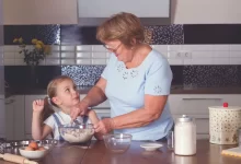 babička s vnučkou