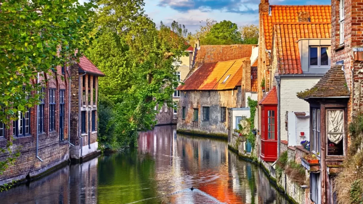 Belgické městečko Bruggy