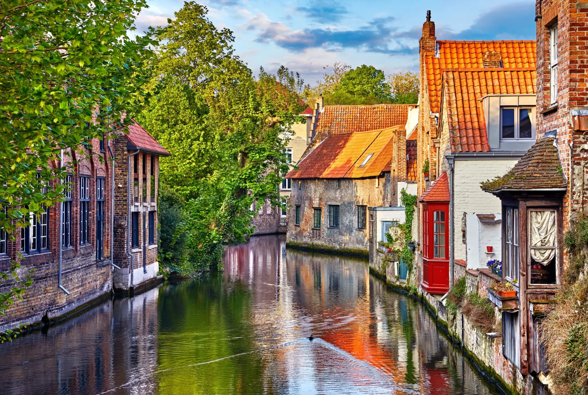 Belgické městečko Bruggy