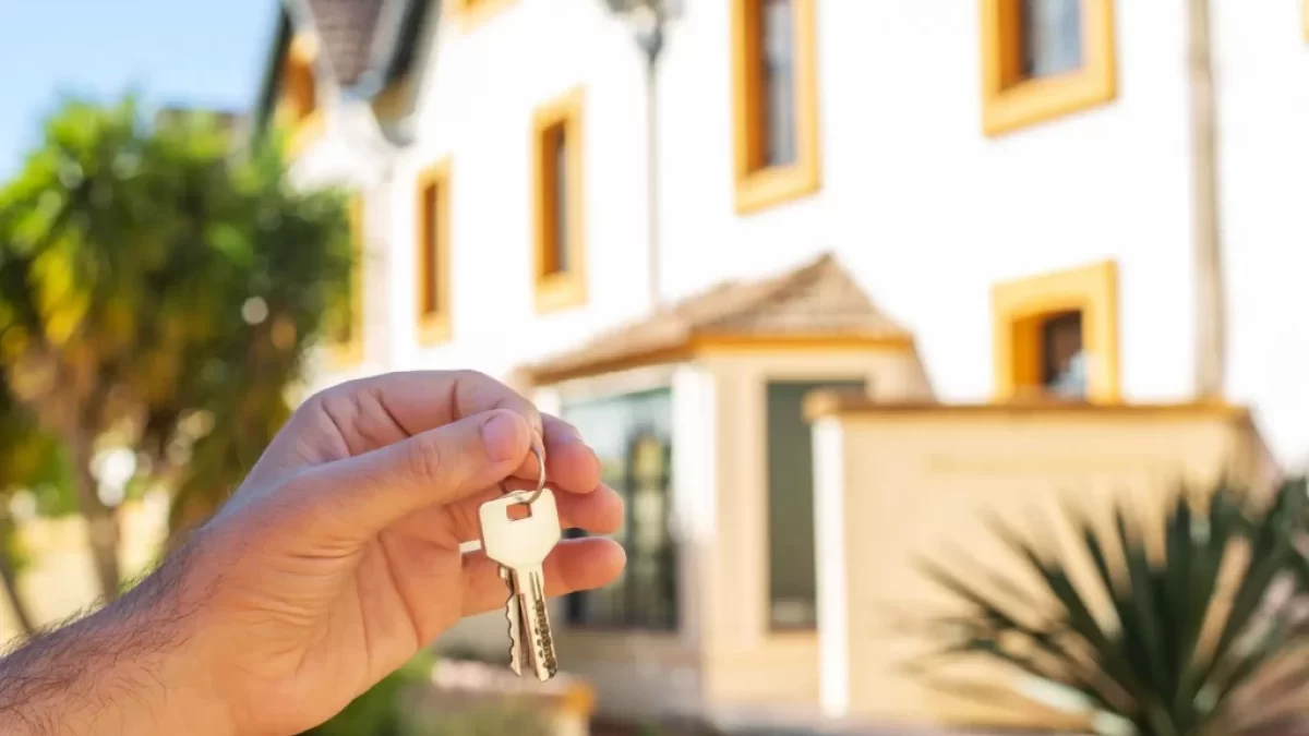Itálie, apartmány, klíč od domu