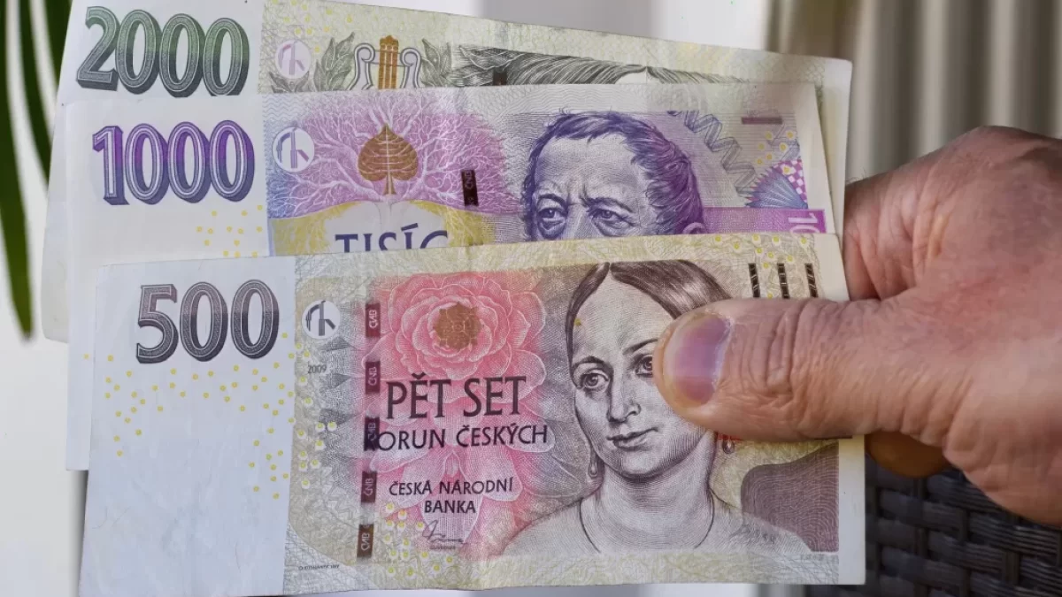české peníze