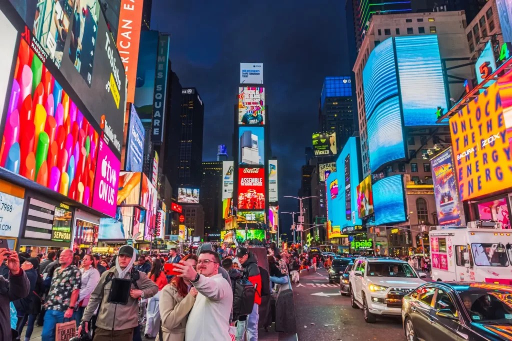Udělat si v New Yorku fotku na Times Square je prakticky povinnost, FOTO: Shutterstock - SportDeník Times Square