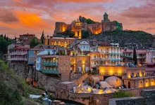 Tbilisi v noci