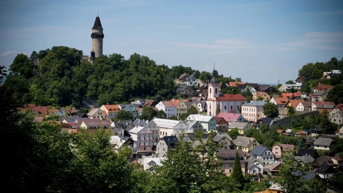 výhled na město