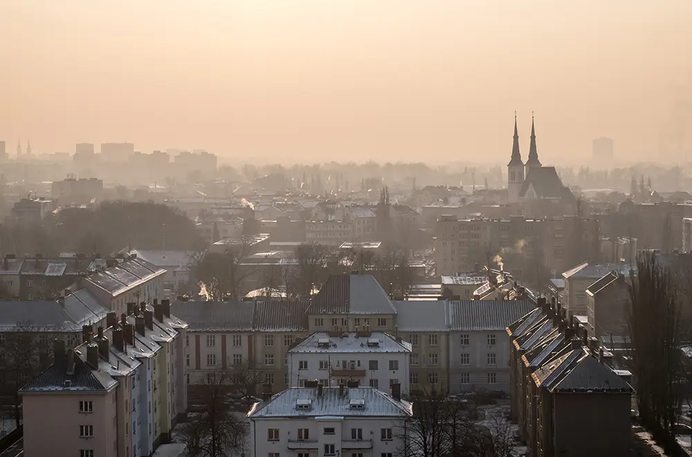 Ostrava ve smogu