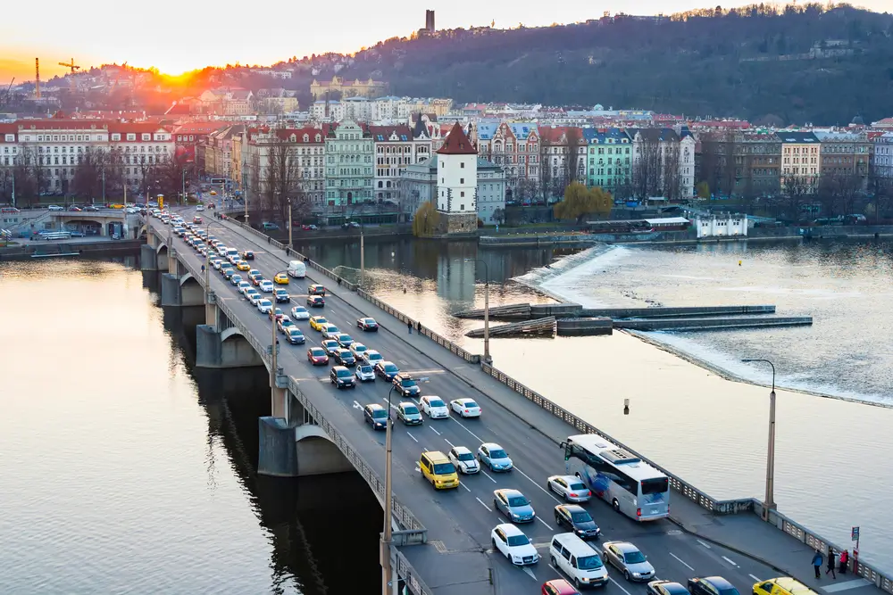 Praha infrastruktura.