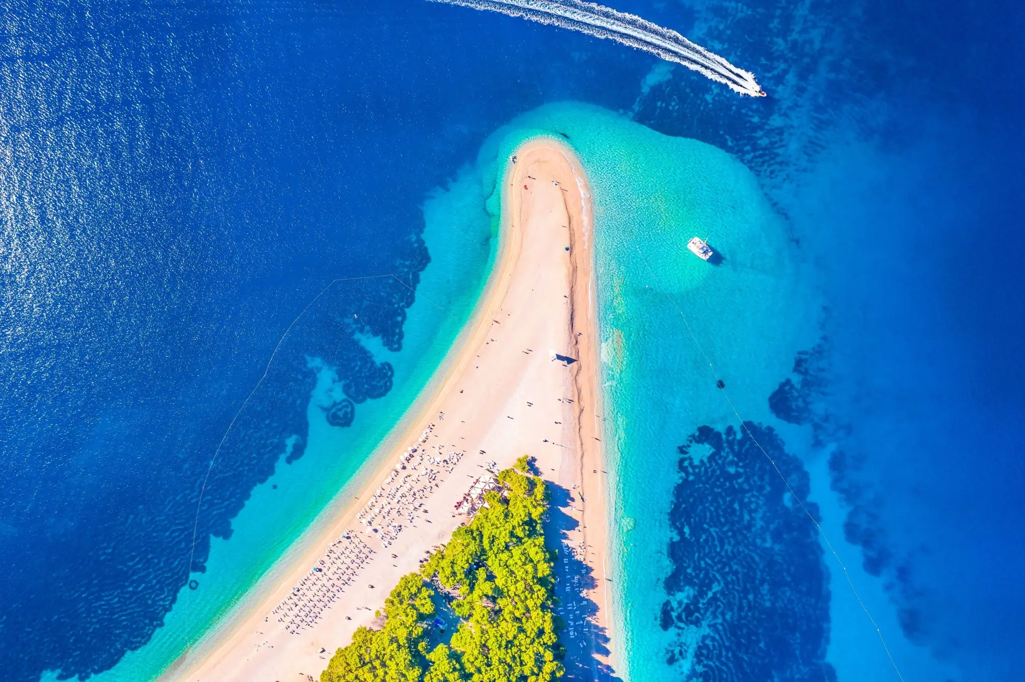 pláž zlatni rat