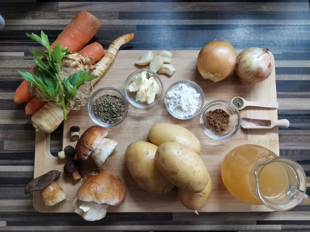 Potřebné ingredience - SportDeník ingredience na bramboračku