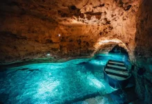 skryté podzemní jezero v Maďarsku