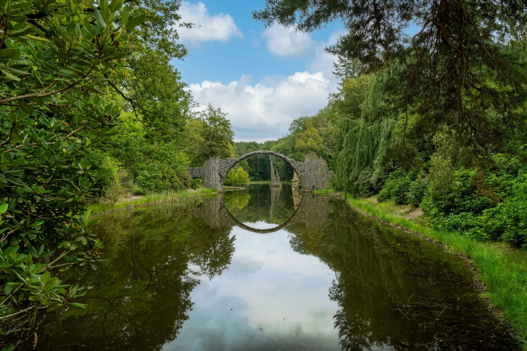 krásný park Kromlau