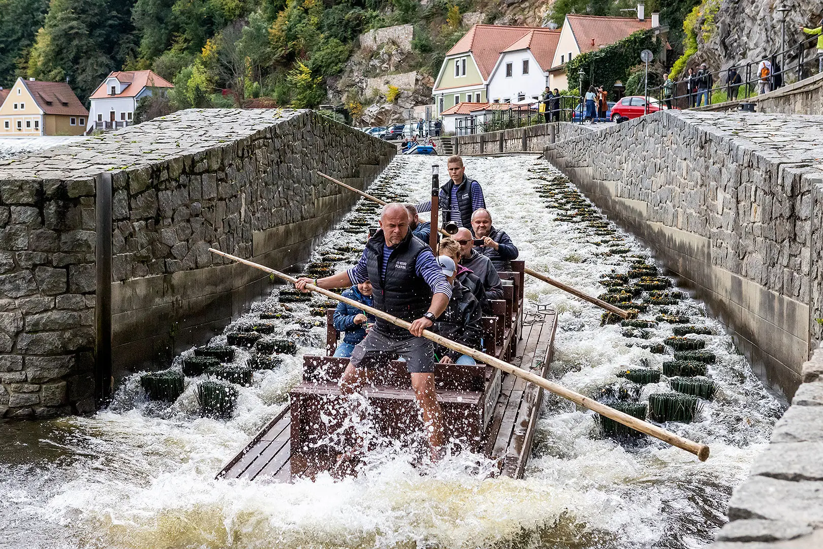 Český Krumlov z voru