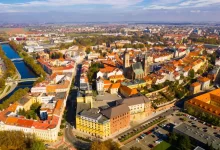 Hradec Králové z výšky
