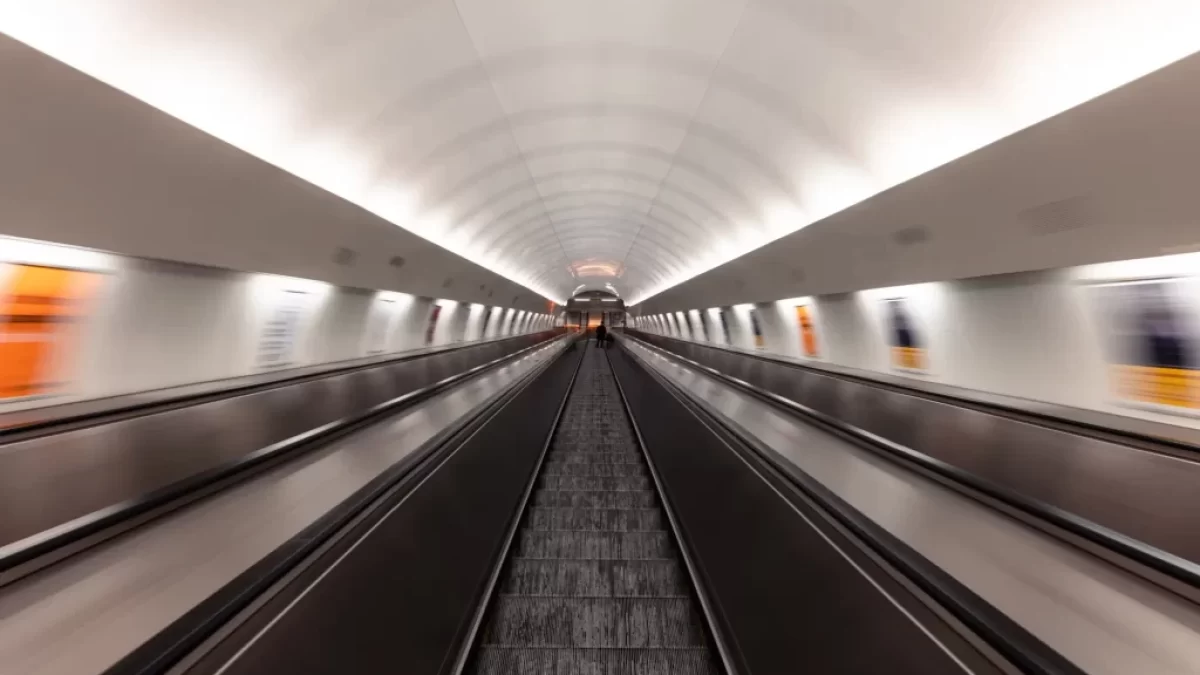Eskalátor v metru