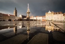 České Budějovice po přívalovém dešti