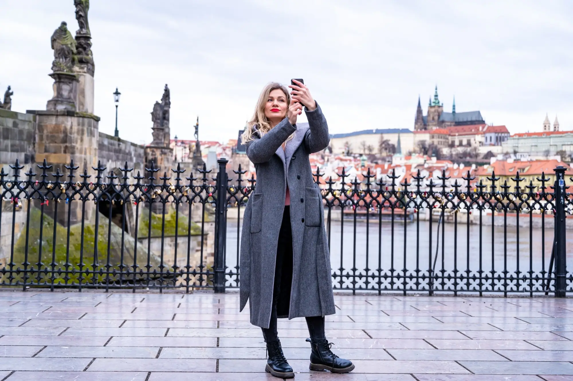 Turistka, Praha