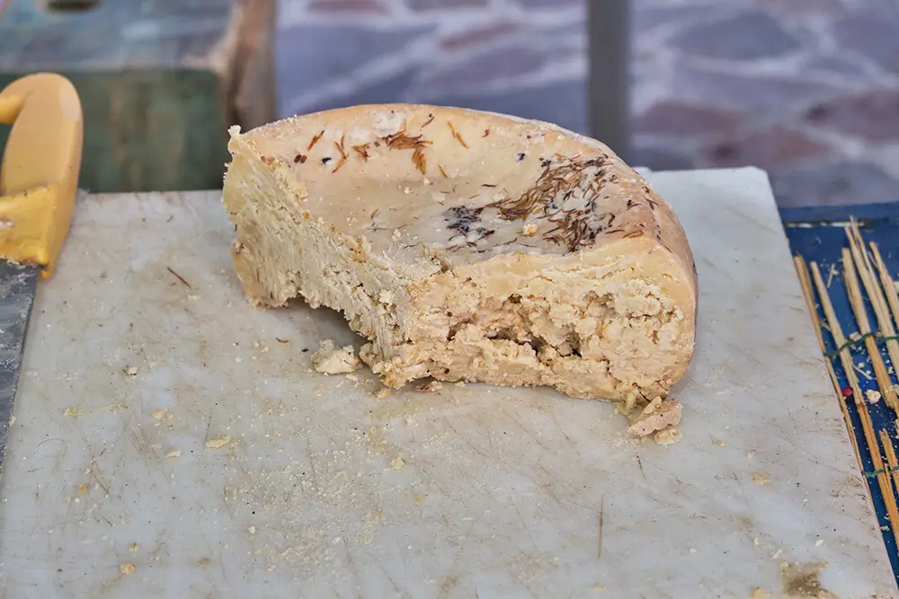 Casu marzu je registrován jako tradiční produkt Sardinie, a je tedy místně chráněn. - SportDeník Casu marzu