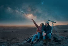 Pozorování oblohy.