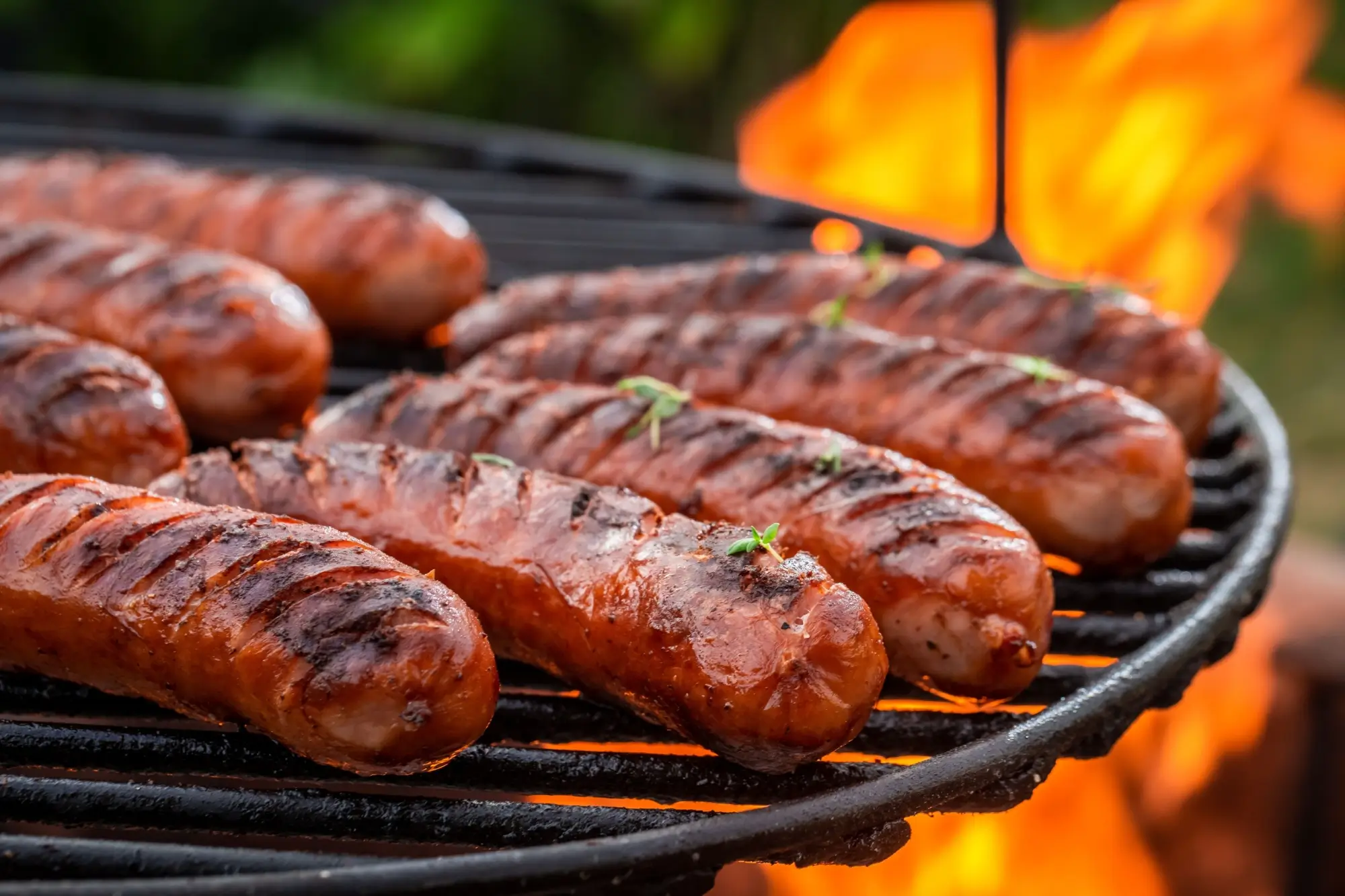 Uzeniny na grilu