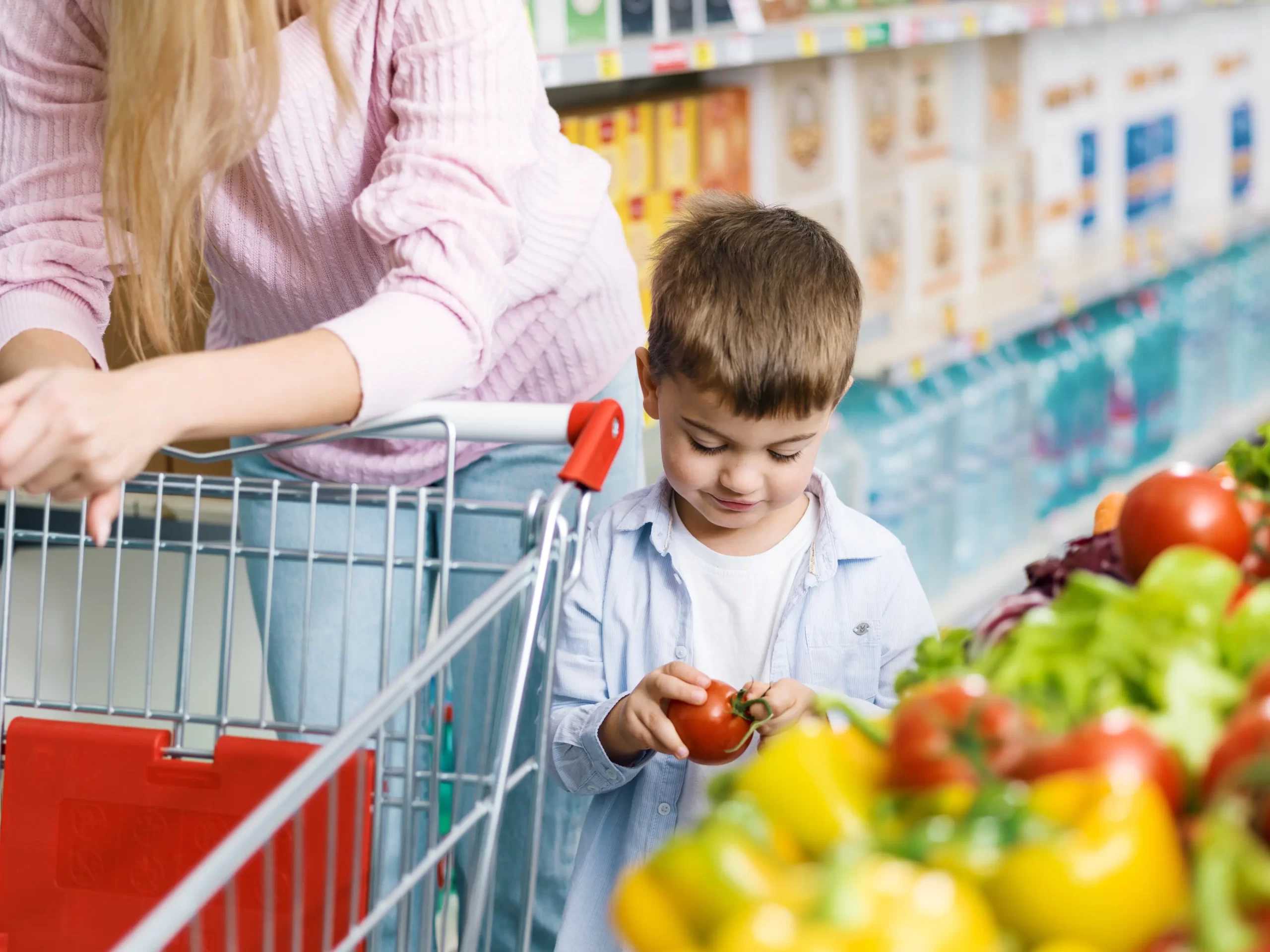 supermarket nakupování