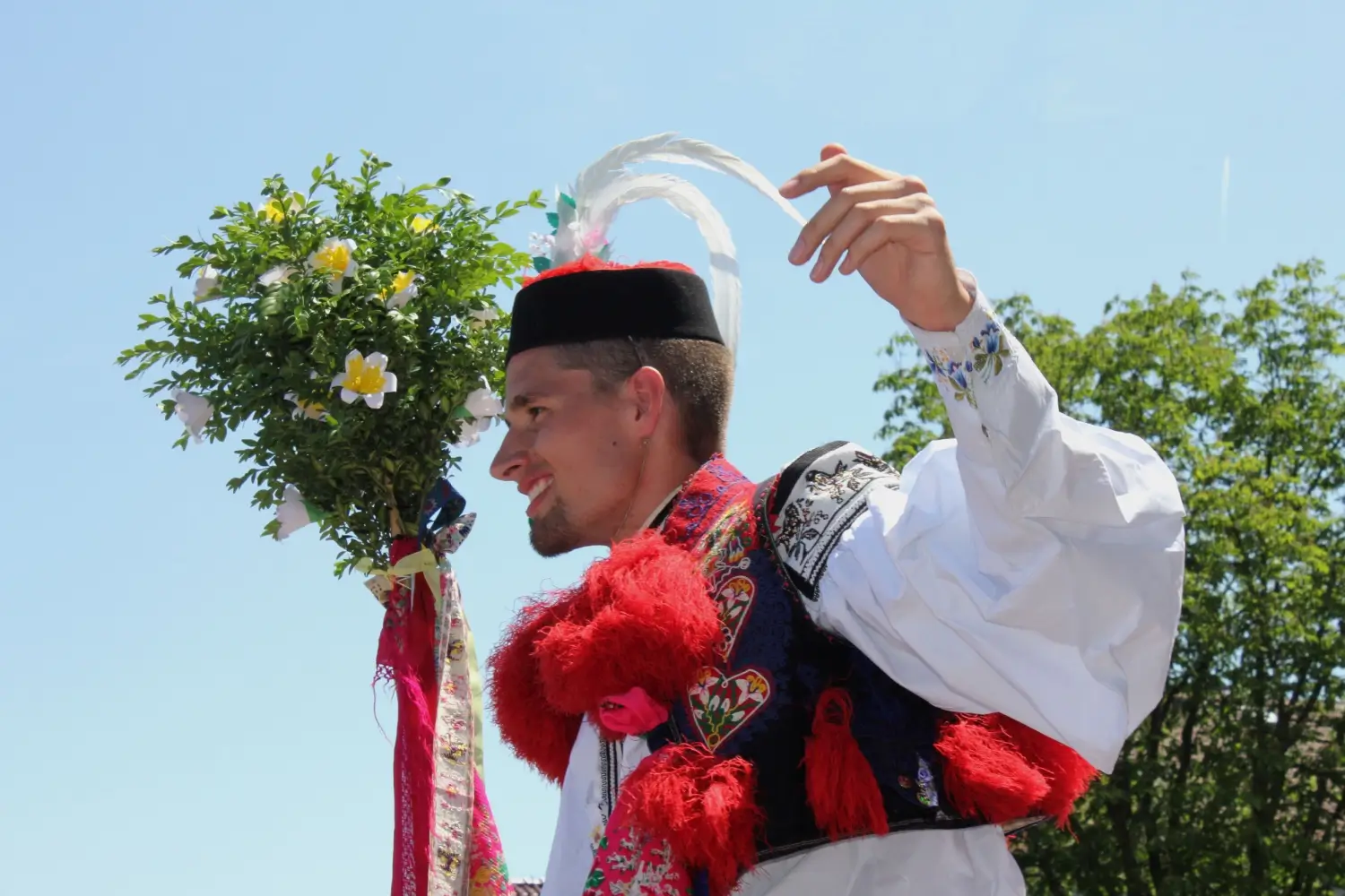 muž v moravském kroji