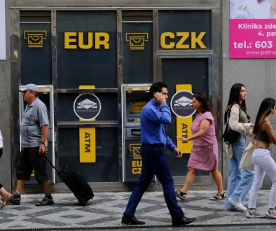 Lidé na ulici v Česku