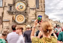 Zahraniční turisté v Česku