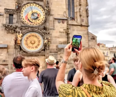 Zahraniční turisté v Česku