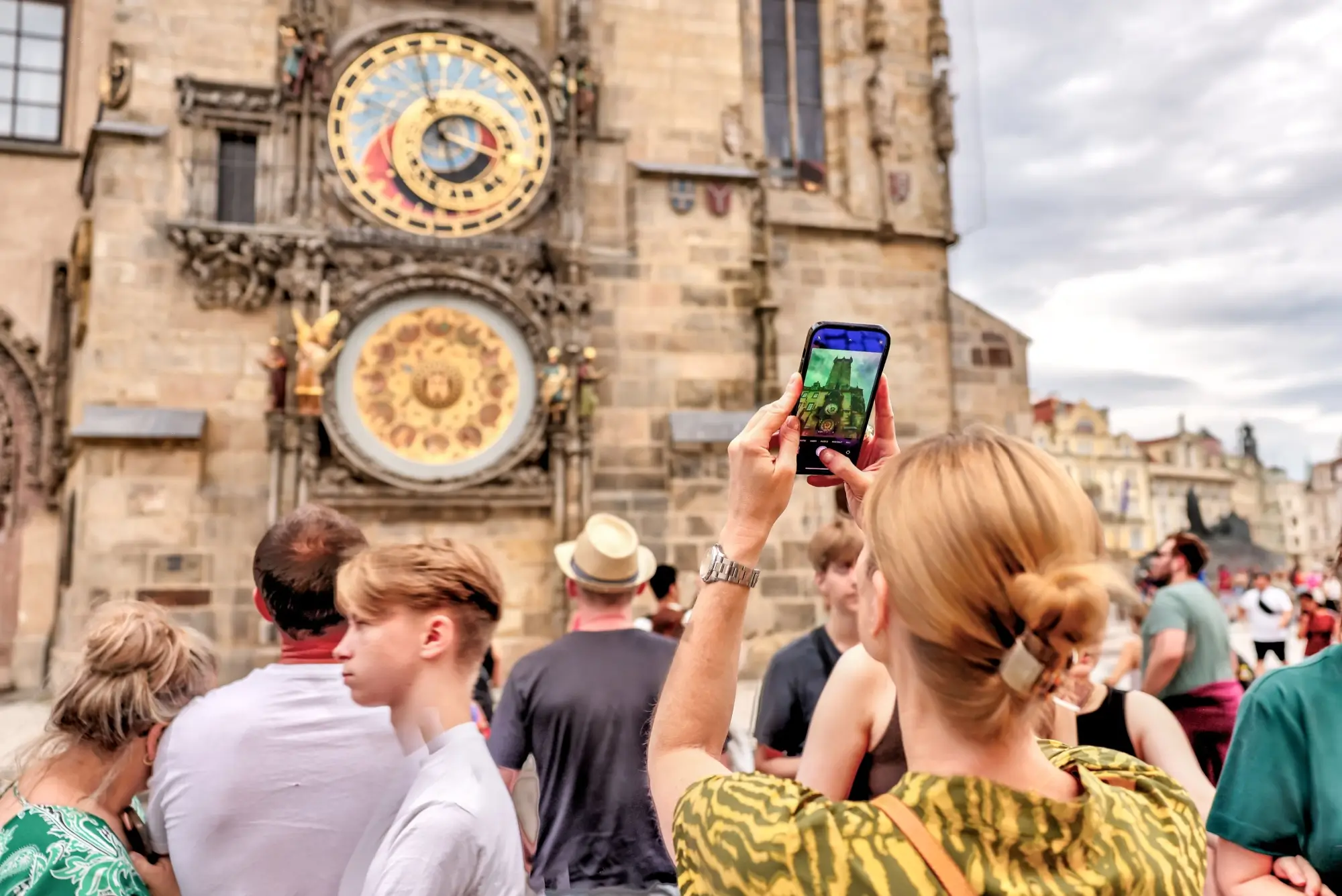 Zahraniční turisté v Česku