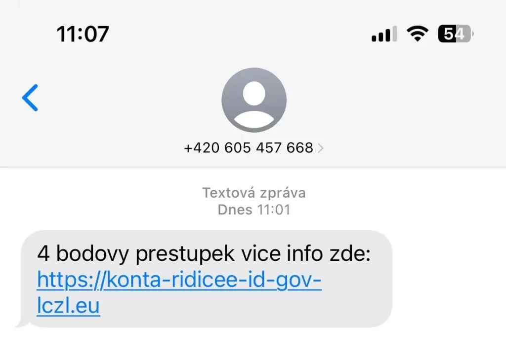 - SportDeník Smishing