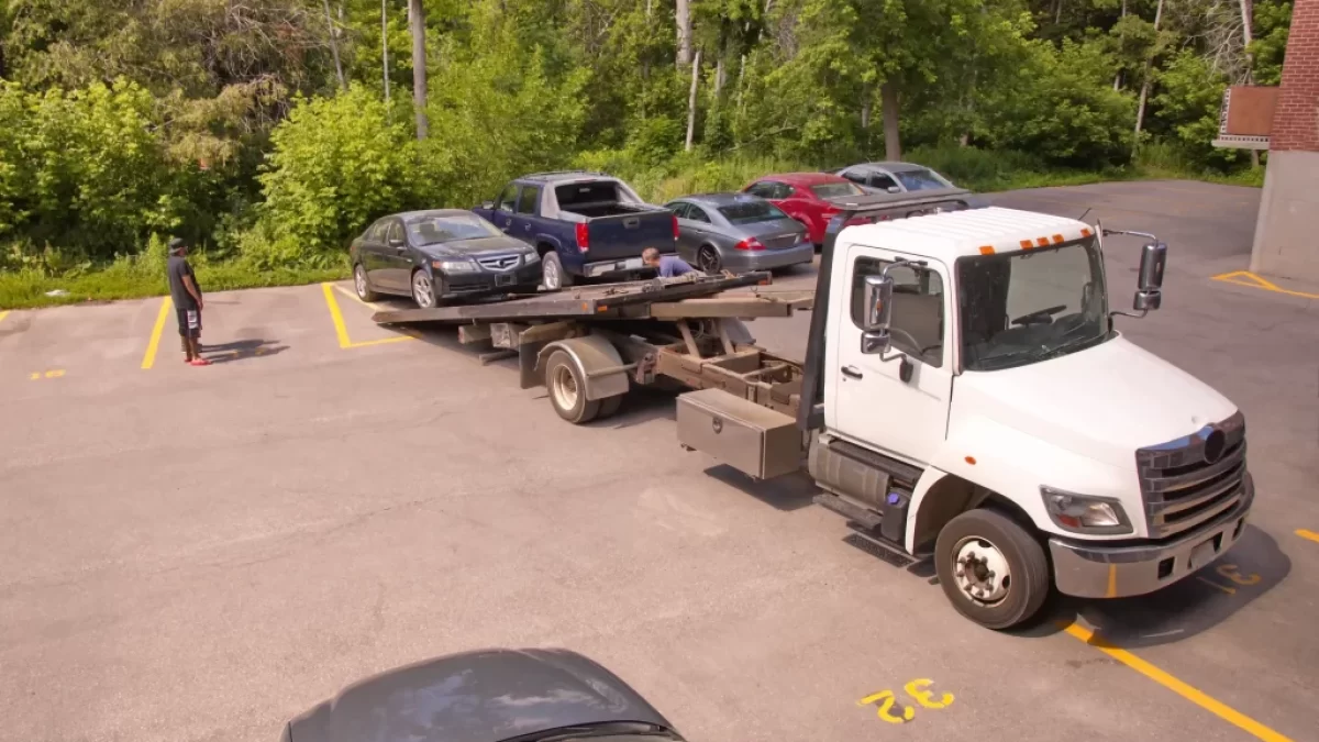 auto na parkovišti