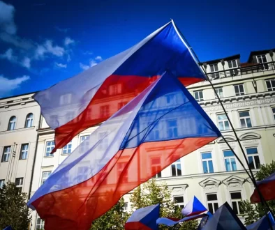 české vlajky